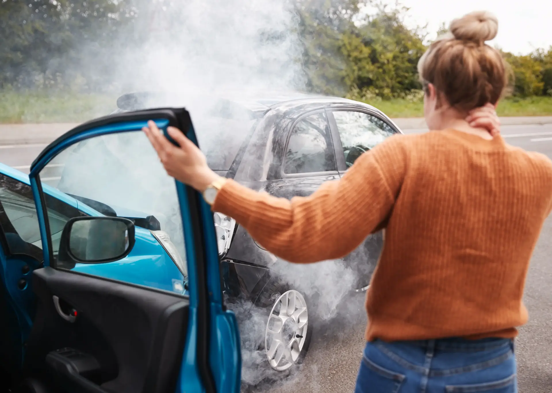 imagen representativa de un accidente de tránsito
                